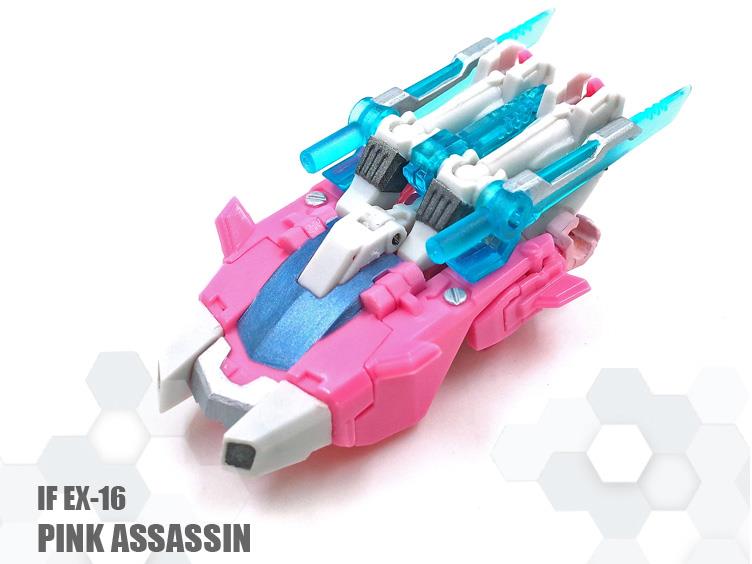 IronFactory IF-EX16 Pink Assassin (Teeny Tiny Arcee)
